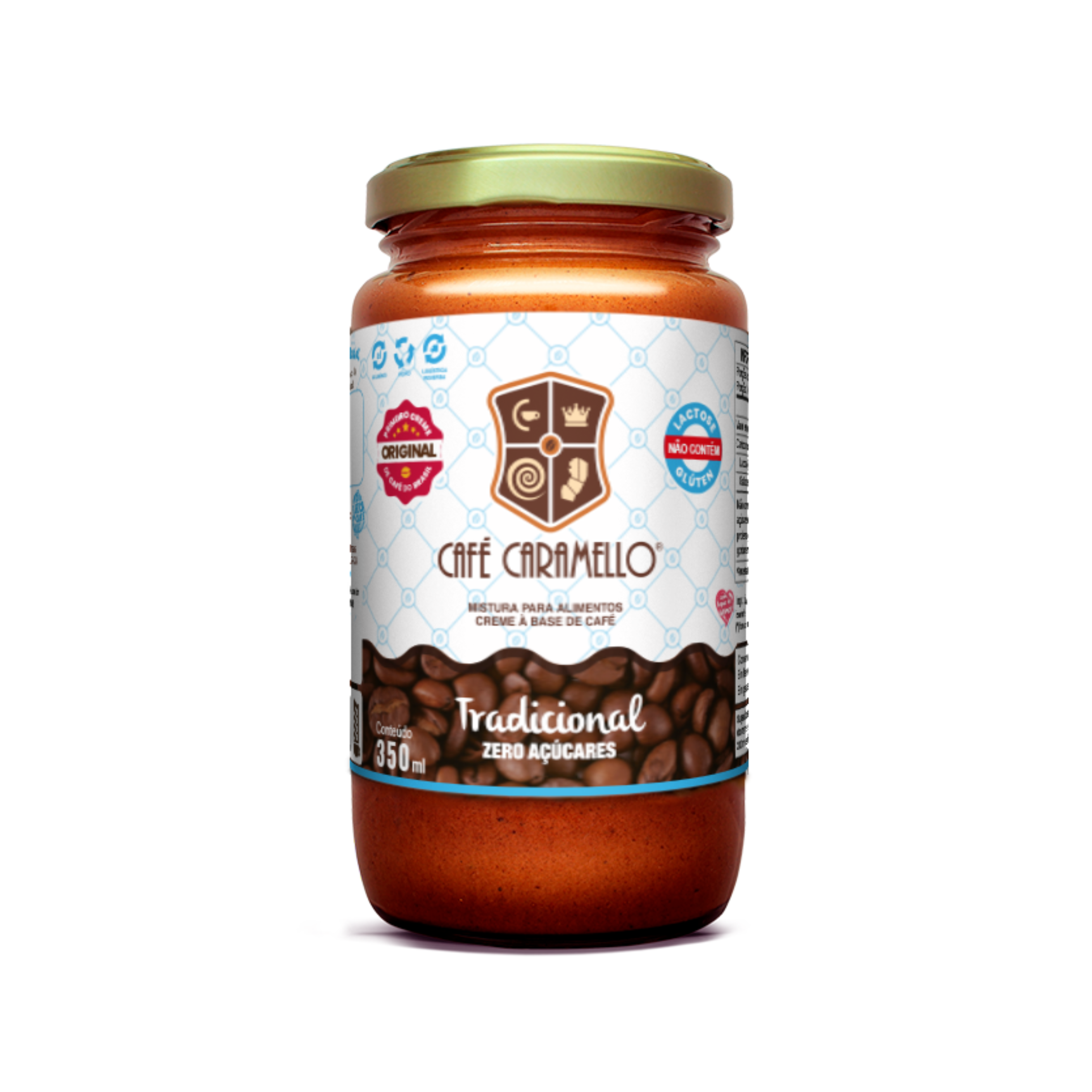 Creme de Café - Tradicional Zero 350ml – Café Caramello | Brasil
