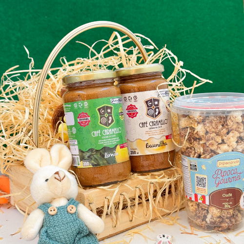 2 Cremes + 1 Pipoca Gourmet + 5 Paletas | Combo 2