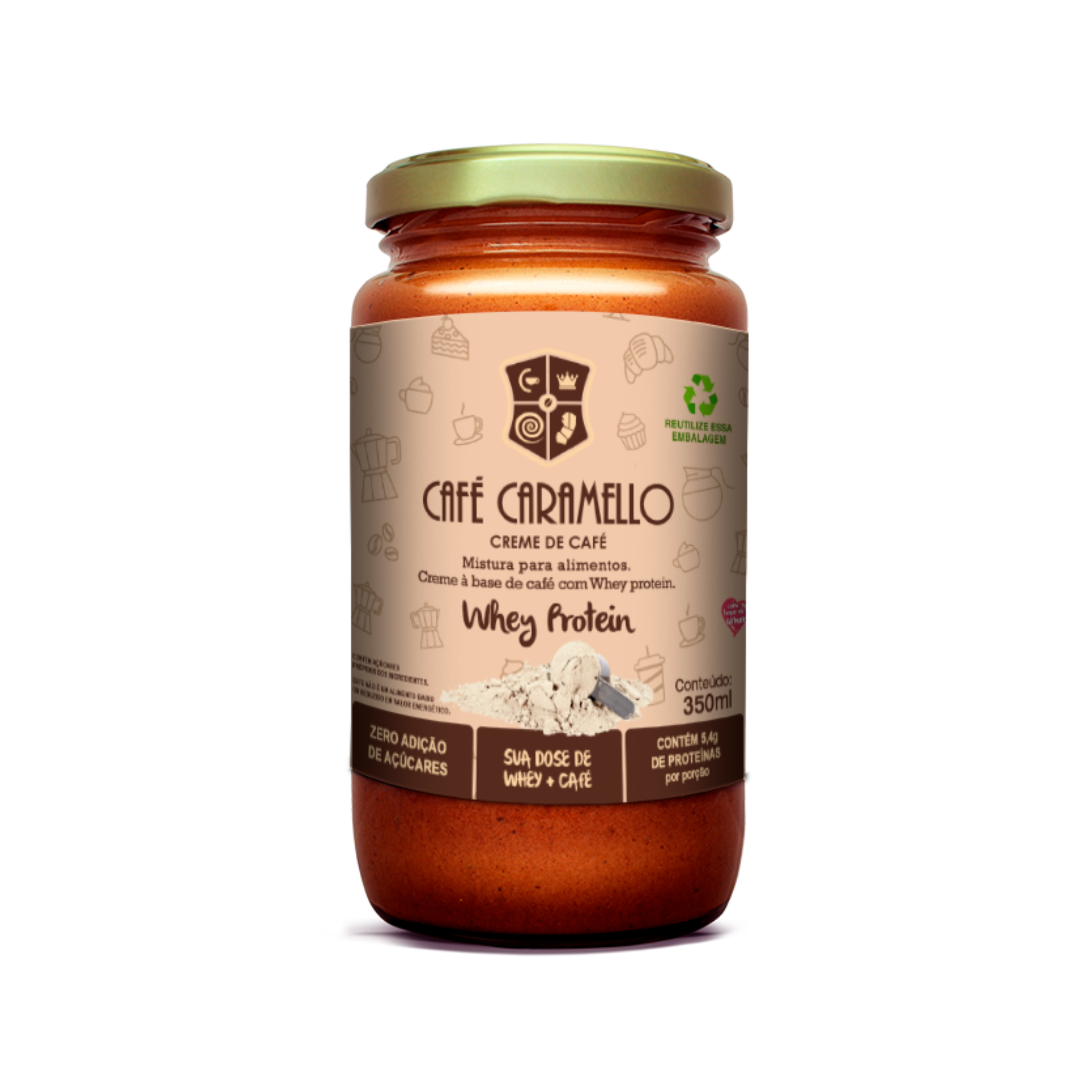 Creme de Café - Whey Protein 350ml