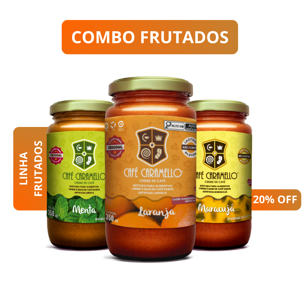 Combo Frutados | Laranja, Limão & Maracujá