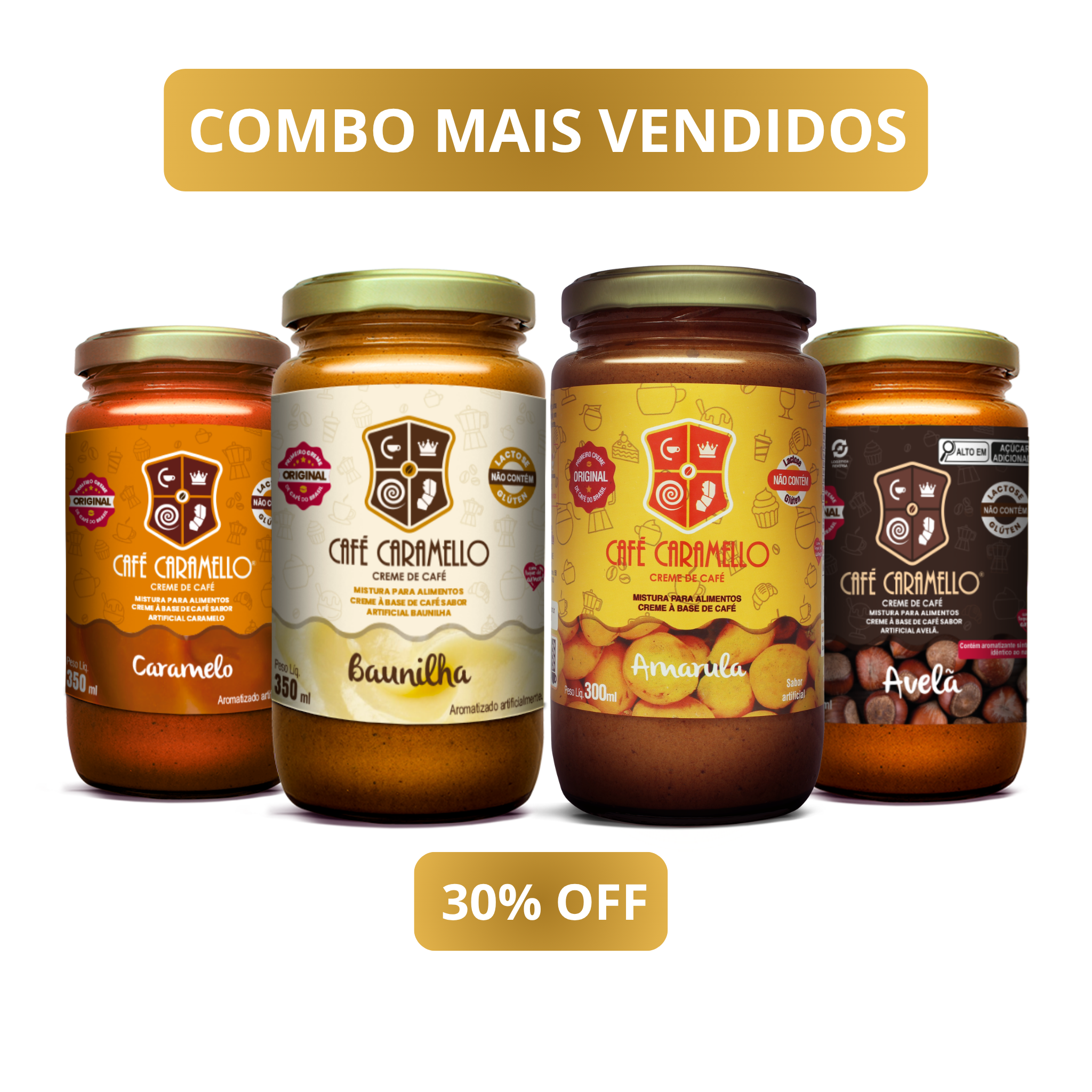 Combo Mais Vendidos | 30% OFF